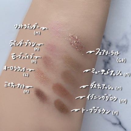 シーズナルブレンディングアイシャドウパレット/Peach C/アイシャドウパレットを使ったクチコミ(3枚目)