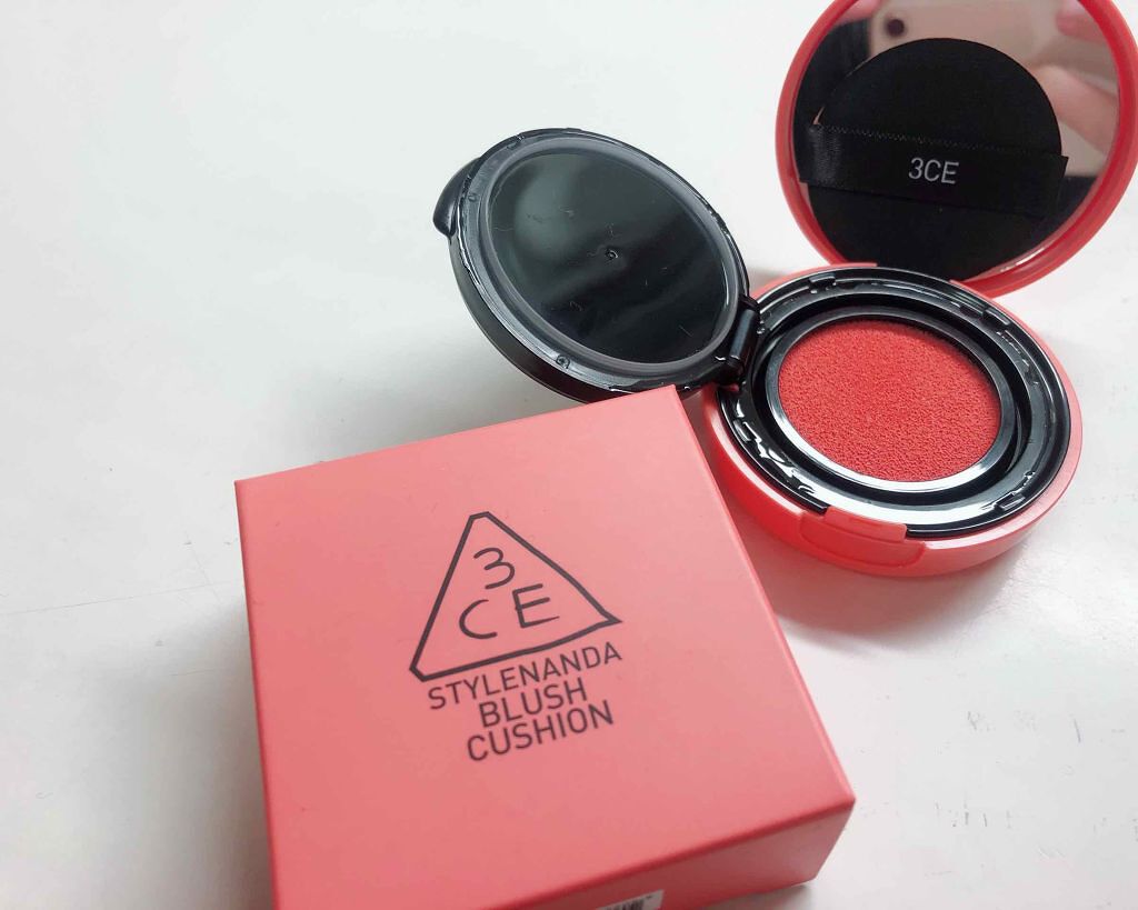 3CE BLUSH CUSHION/3CE/ジェル・クリームチークを使ったクチコミ（1枚目）