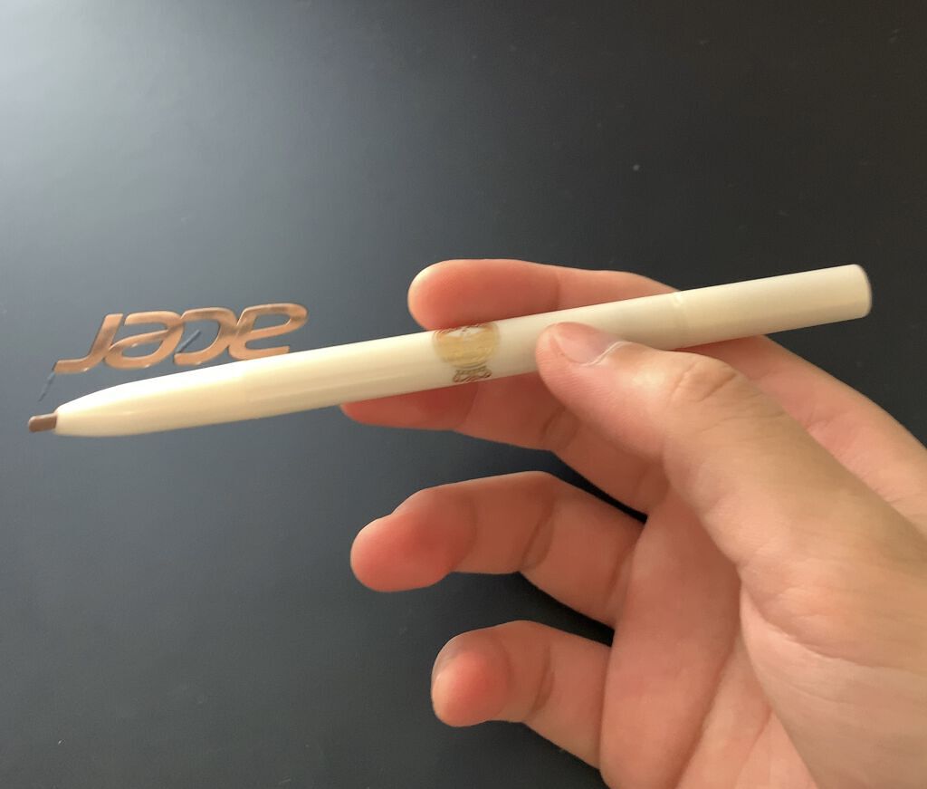 ブローカスタマイズ (ソードカット) n BR660 チョコレートブラウン/MAJOLICA MAJORCA/アイブロウペンシルを使ったクチコミ（1枚目）