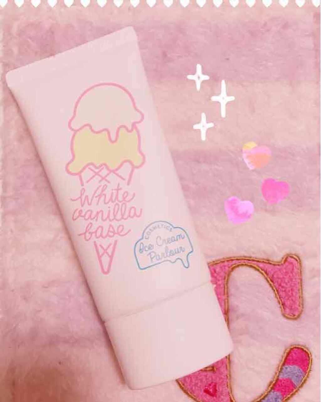 トーンアップベース バニラホワイトクリーム/アイスクリームパーラー コスメティクス/化粧下地を使ったクチコミ(1枚目)