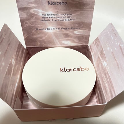 ハートシカクッション/klarcebo/クッションファンデーションを使ったクチコミ(2枚目)