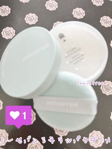 ノーセバム ミネラルパウダー N/innisfree/ルースパウダーを使ったクチコミ(1枚目)
