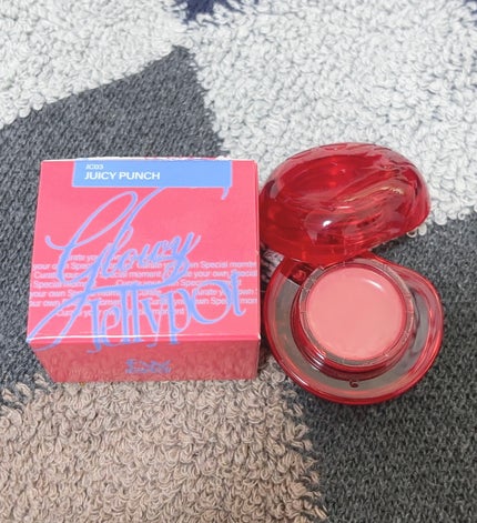 フィー リップアンドチーク グローイジェリーポット/fwee/リップグロスを使ったクチコミ(2枚目)