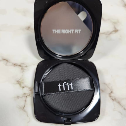 レイヤリングフィット グロークッションEX/TFIT/クッションファンデーションを使ったクチコミ(3枚目)