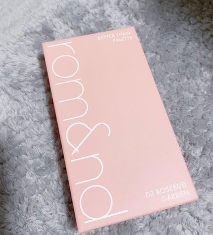 ベターザンパレット/rom&nd/アイシャドウパレットを使ったクチコミ(3枚目)