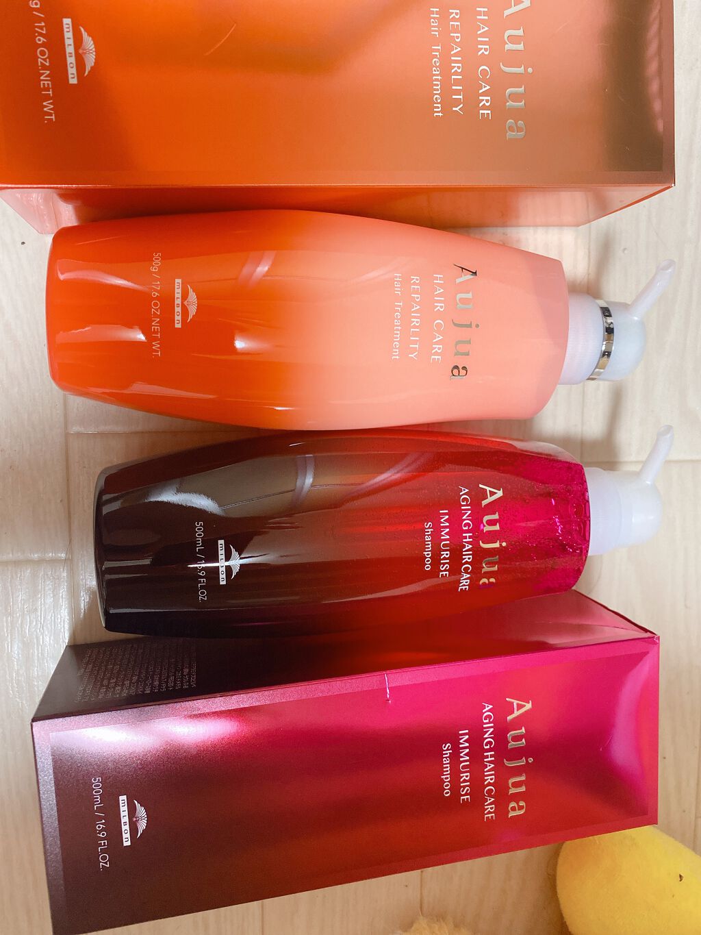 リペアリティ ヘアトリートメント/オージュア/ヘアマスク・ヘアパックを使ったクチコミ（1枚目）