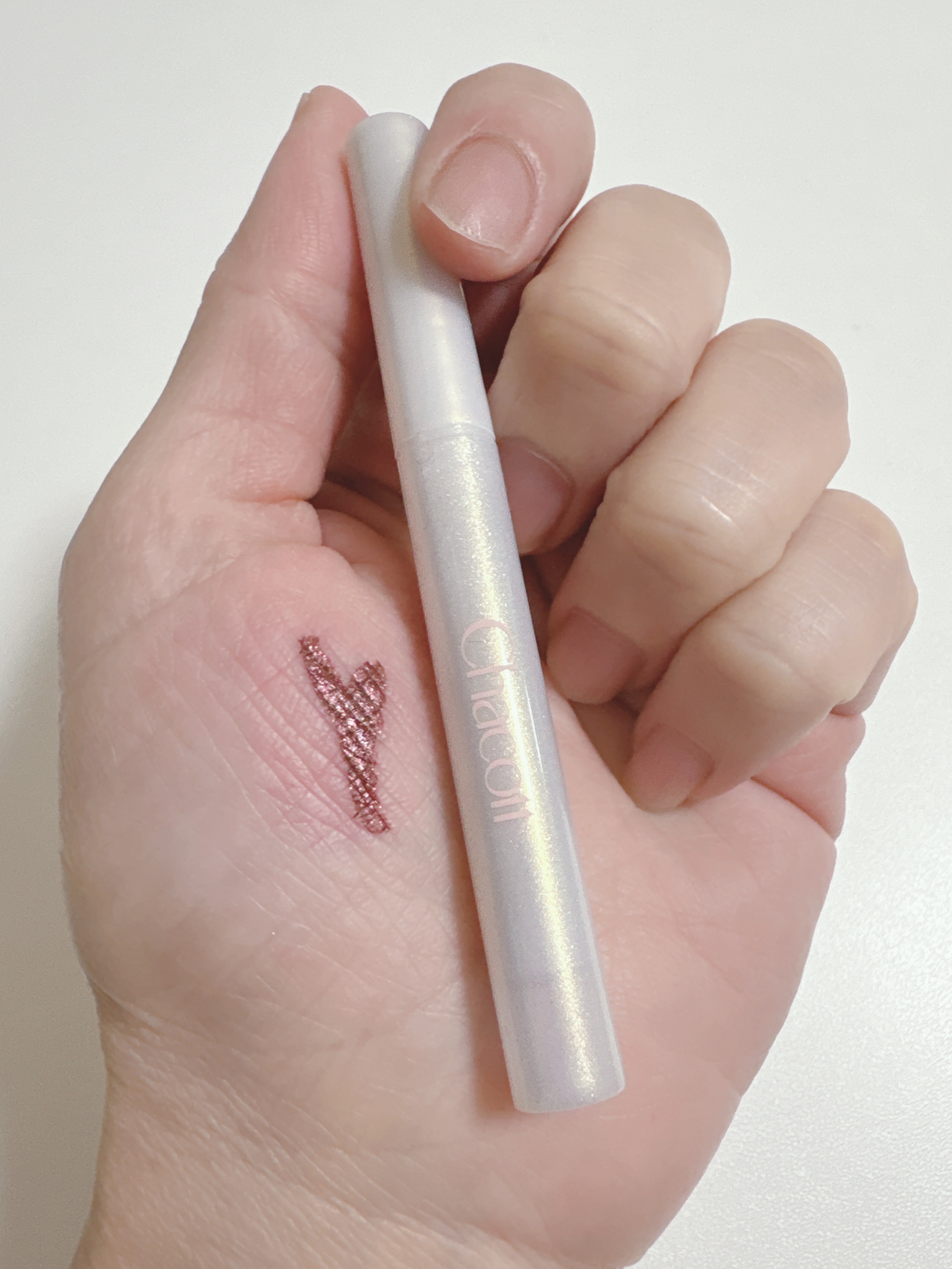 リキッドアイライナーEX 253  トゥインクルバーガンディ(限定)/チャコット・コスメティクス/リキッドアイライナーを使ったクチコミ（2枚目）