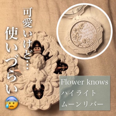 FlowerKnows リトルエンジェル ハイライタームーンリバーのレビューです。


すごく良い評価が多いので買ってみたのですが、私には合いませんでした🥲


꒰* ॢꈍ◡ꈍ ॢ꒱.*˚‧使用感꒰* 