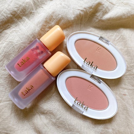 ラブシルクブラッシュ/Laka/パウダーチークを使ったクチコミ(8枚目)