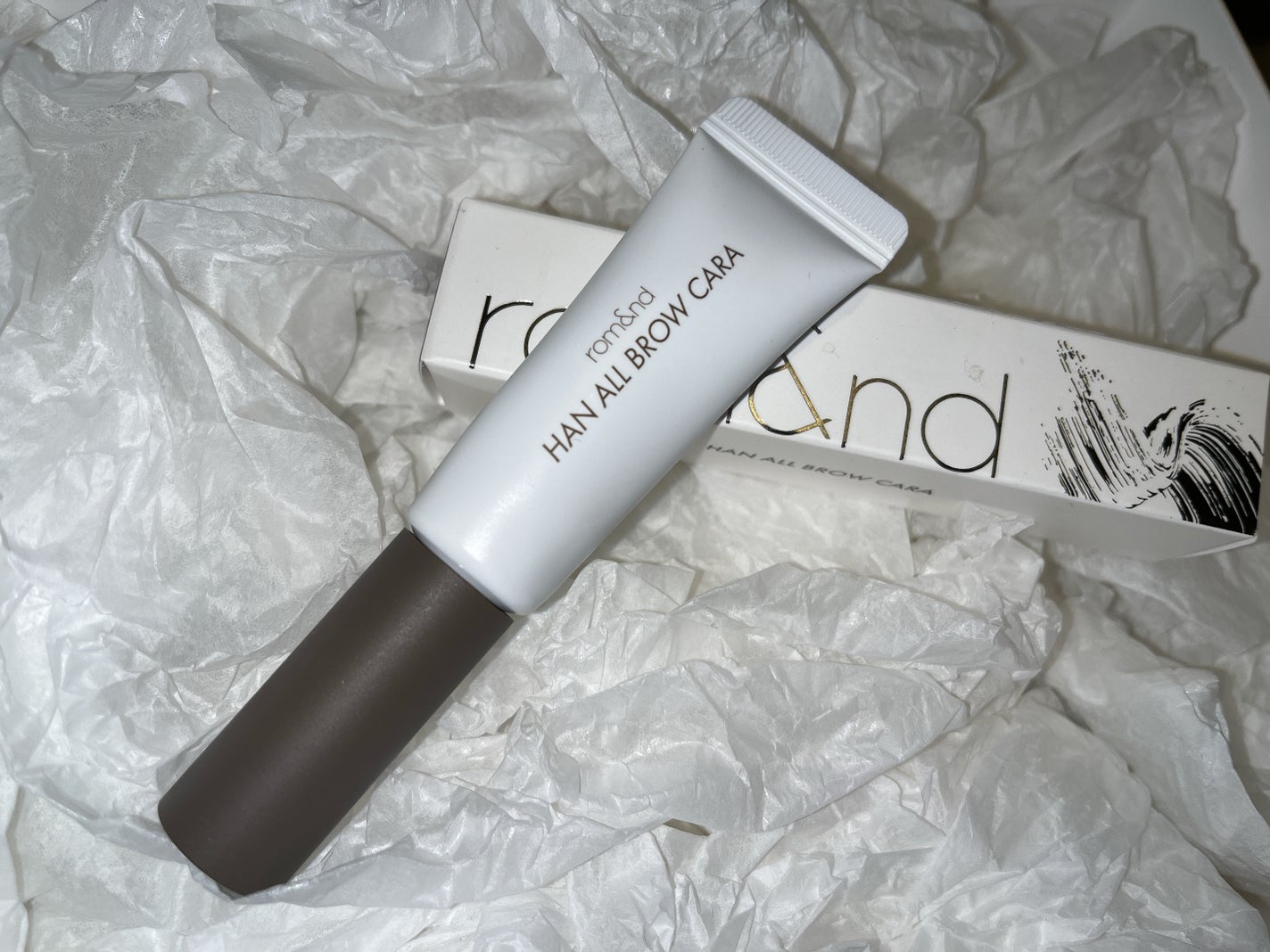 ハンオールブロウカラ/rom&nd/眉マスカラを使ったクチコミ(1枚目)
