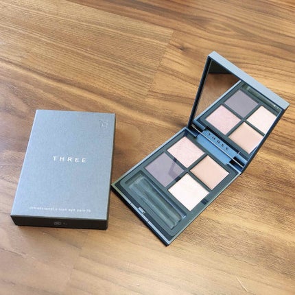 ディメンショナルビジョンアイパレット/THREE/アイシャドウパレットを使ったクチコミ(1枚目)