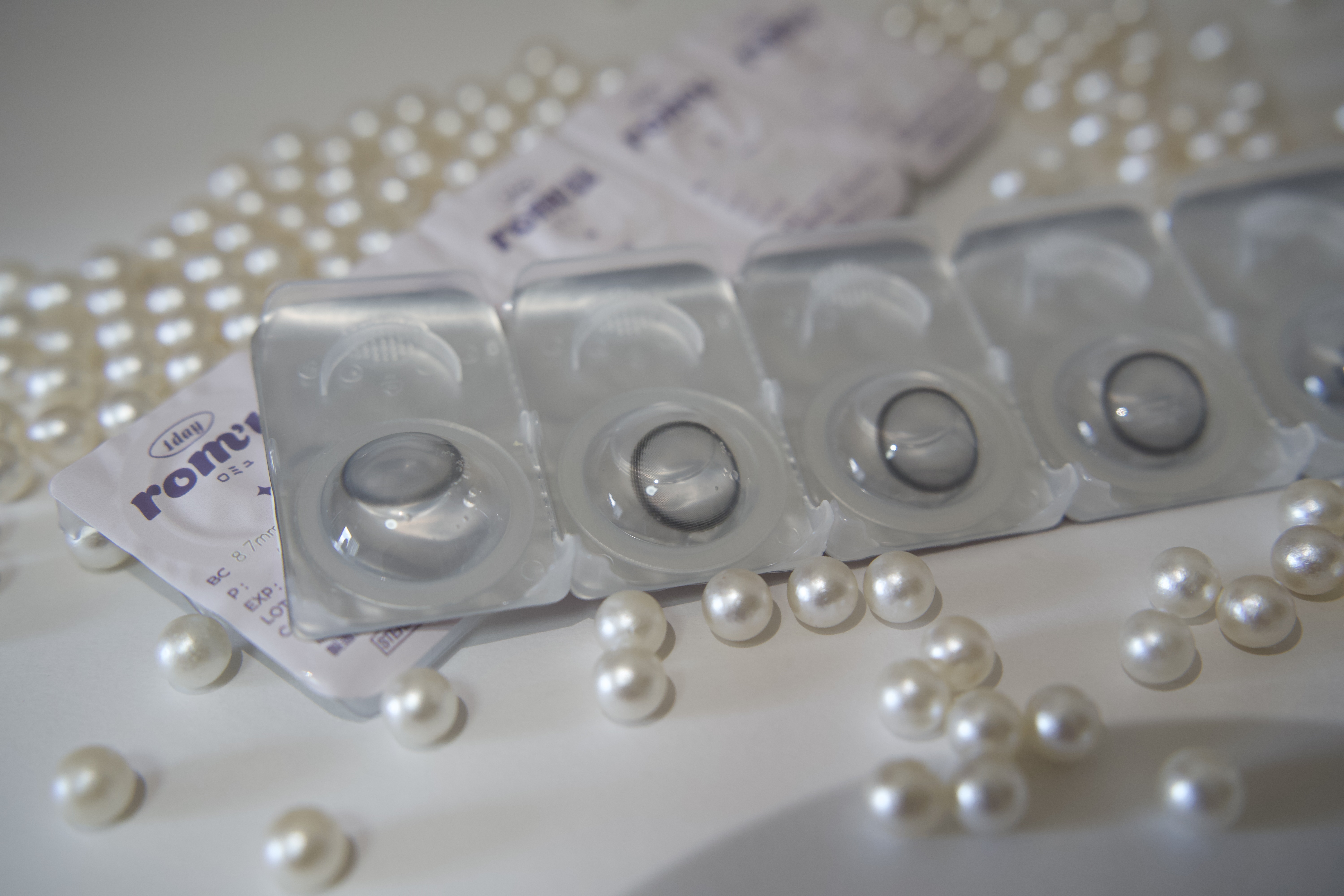 フォギーソーダ/rom'u/ワンデー（１DAY）カラコンを使ったクチコミ（2枚目）