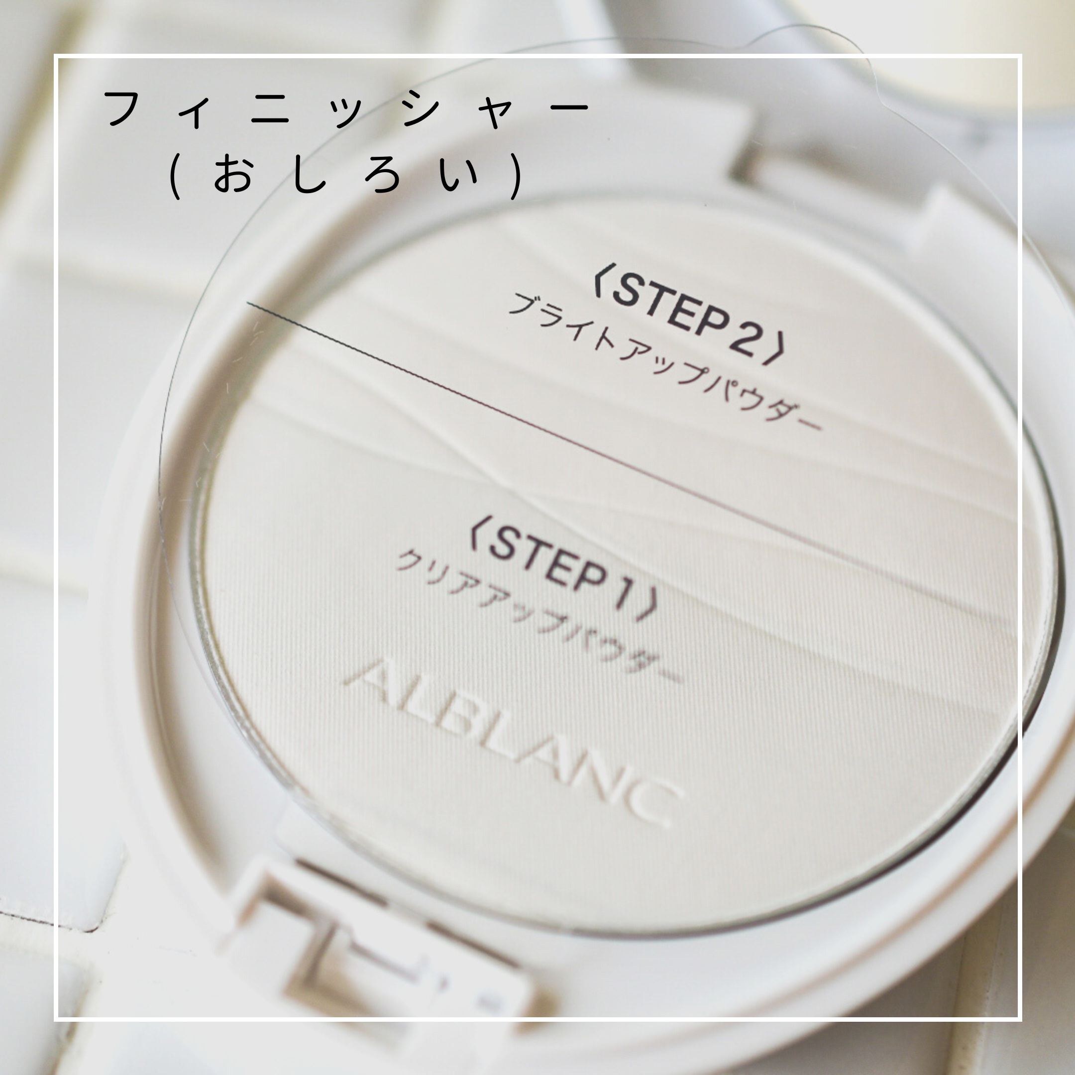 クラリティブラン サーフェイサー/ALBLANC/化粧下地を使ったクチコミ（2枚目）