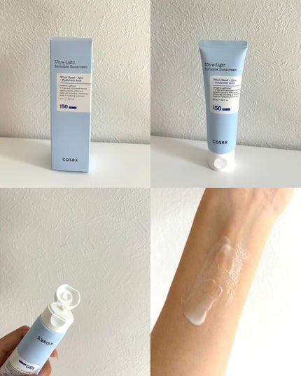 ウルトラライト透明UVクリーム/COSRX/日焼け止めクリームを使ったクチコミ(1枚目)