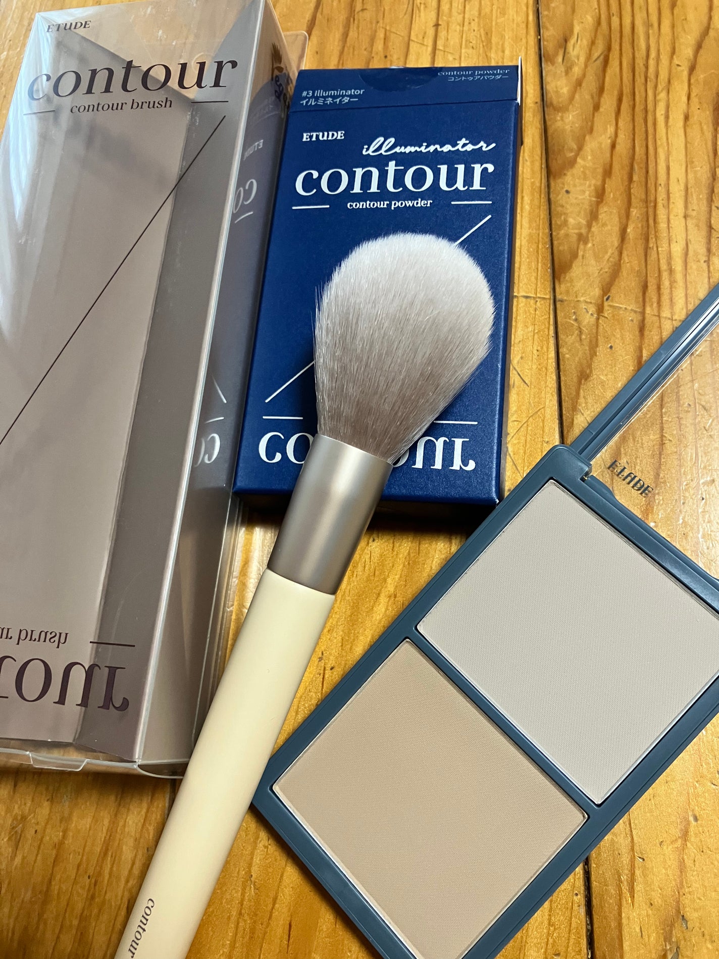 コントゥアパウダー/ETUDE/シェーディングを使ったクチコミ(1枚目)
