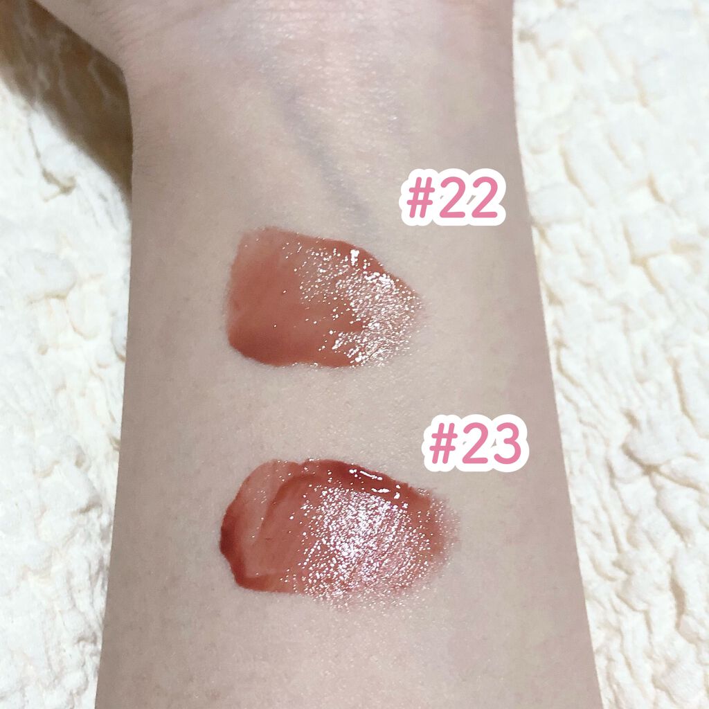 ジューシーラスティングティント/rom&nd/リップティントを使ったクチコミ(3枚目)