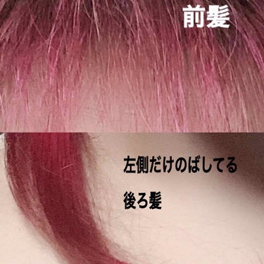 ヘアカラークリーム Vampire Red/マニックパニック/ヘアカラーを使ったクチコミ（2枚目）