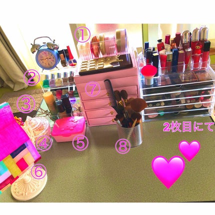 重なるアクリルケース・横型5段/無印良品/その他化粧小物を使ったクチコミ(1枚目)