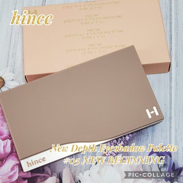 ニューデップスアイシャドウパレット/hince/アイシャドウパレットを使ったクチコミ（1枚目）