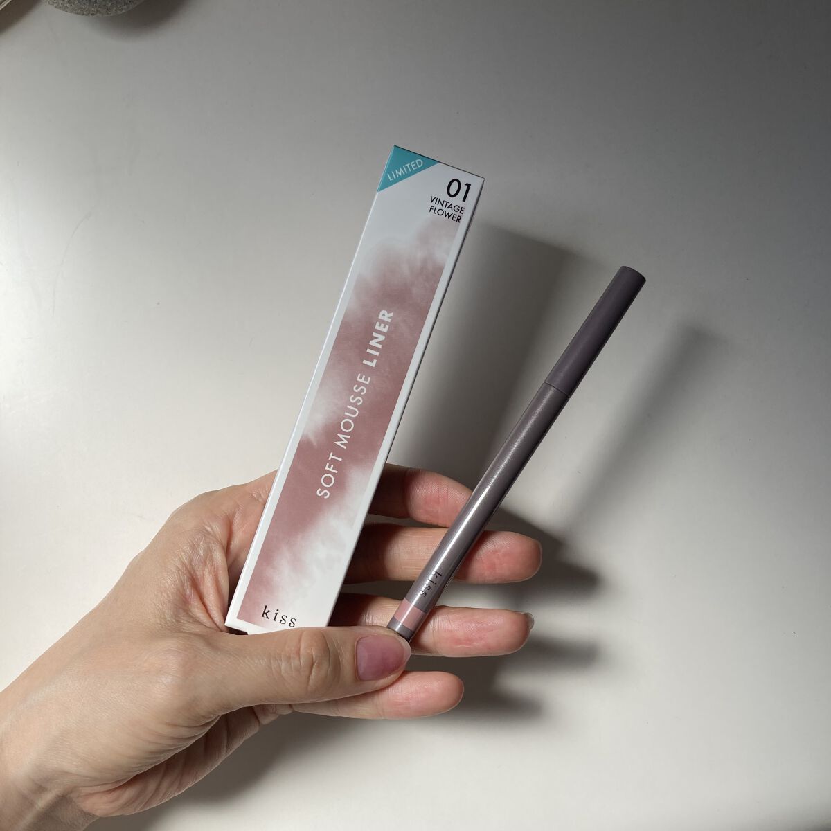 ソフトムースライナー 02 チェリーボンボン/KiSS/ペンシルアイライナーを使ったクチコミ（1枚目）