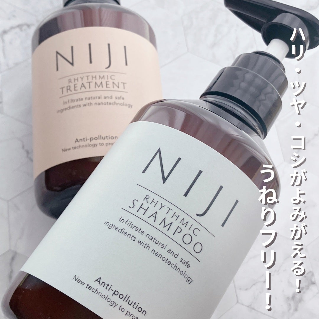 NIJI<ニジ>リズミック シャンプー/トリートメント/NIJI RHYTHMIC/市販シャンプーを使ったクチコミ(1枚目)