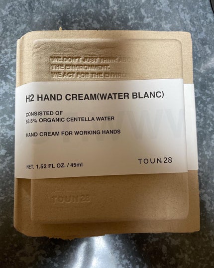ORGANIC 69% H1 HAND CREAM/TOUN28/ハンドクリームを使ったクチコミ(1枚目)