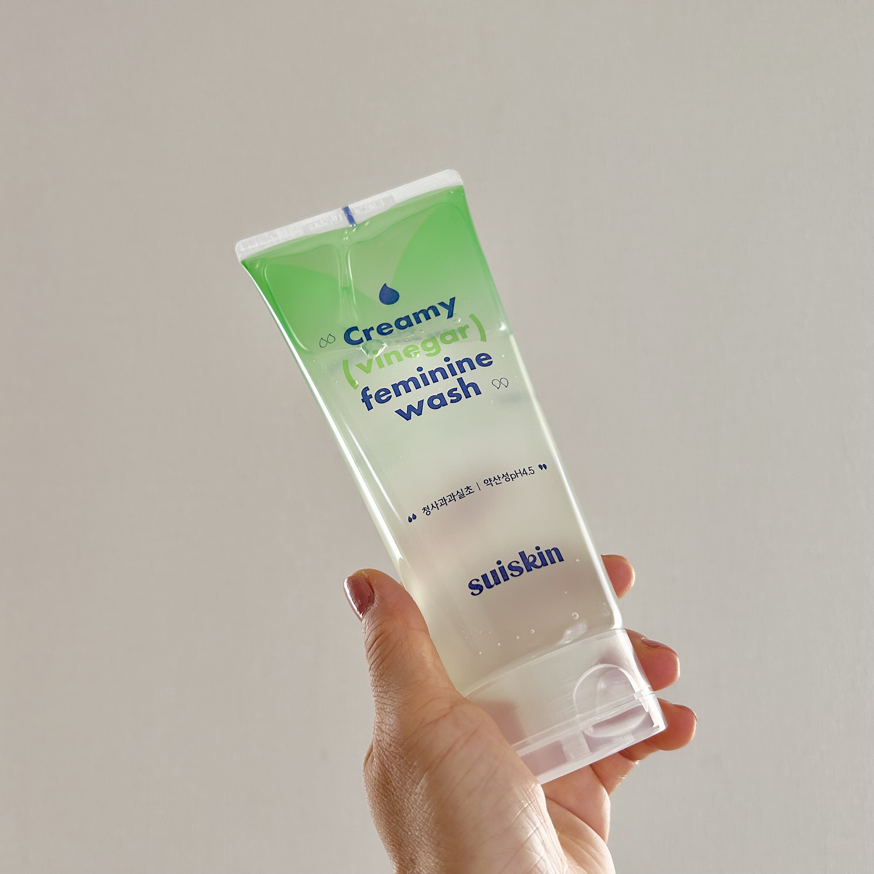 クリーミービネガーフェミニンウォッシュ/suiskin/ボディソープを使ったクチコミ（3枚目）