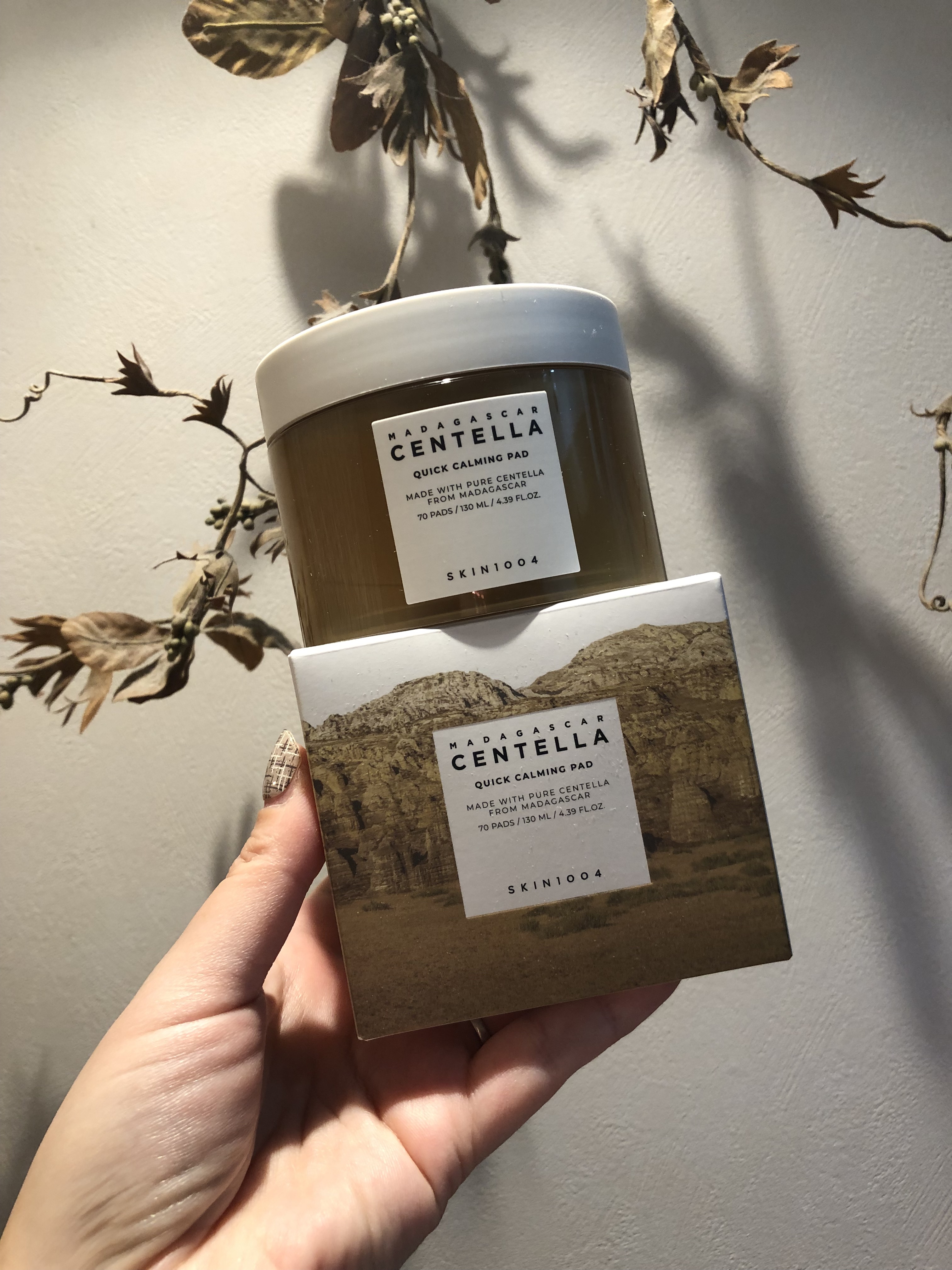 センテラ クイックカーミングパッド/SKIN1004/トナーパッドを使ったクチコミ（1枚目）