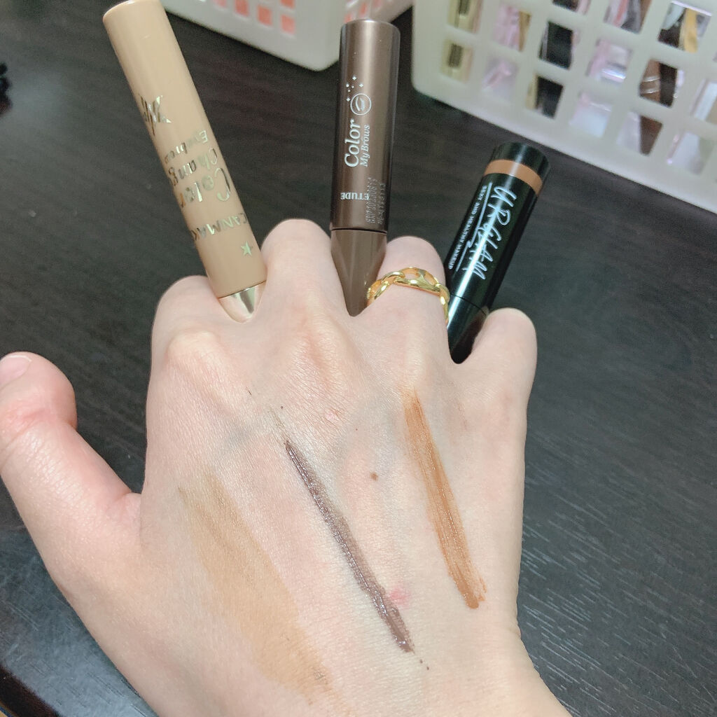 カラーマイブロウマスカラ 1号 リーチブラウン/ETUDE/眉マスカラを使ったクチコミ（2枚目）