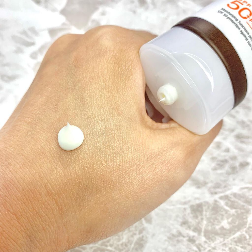 HCモイスチャーサンクリーム/allNATURAL/日焼け止めクリームを使ったクチコミ（2枚目）