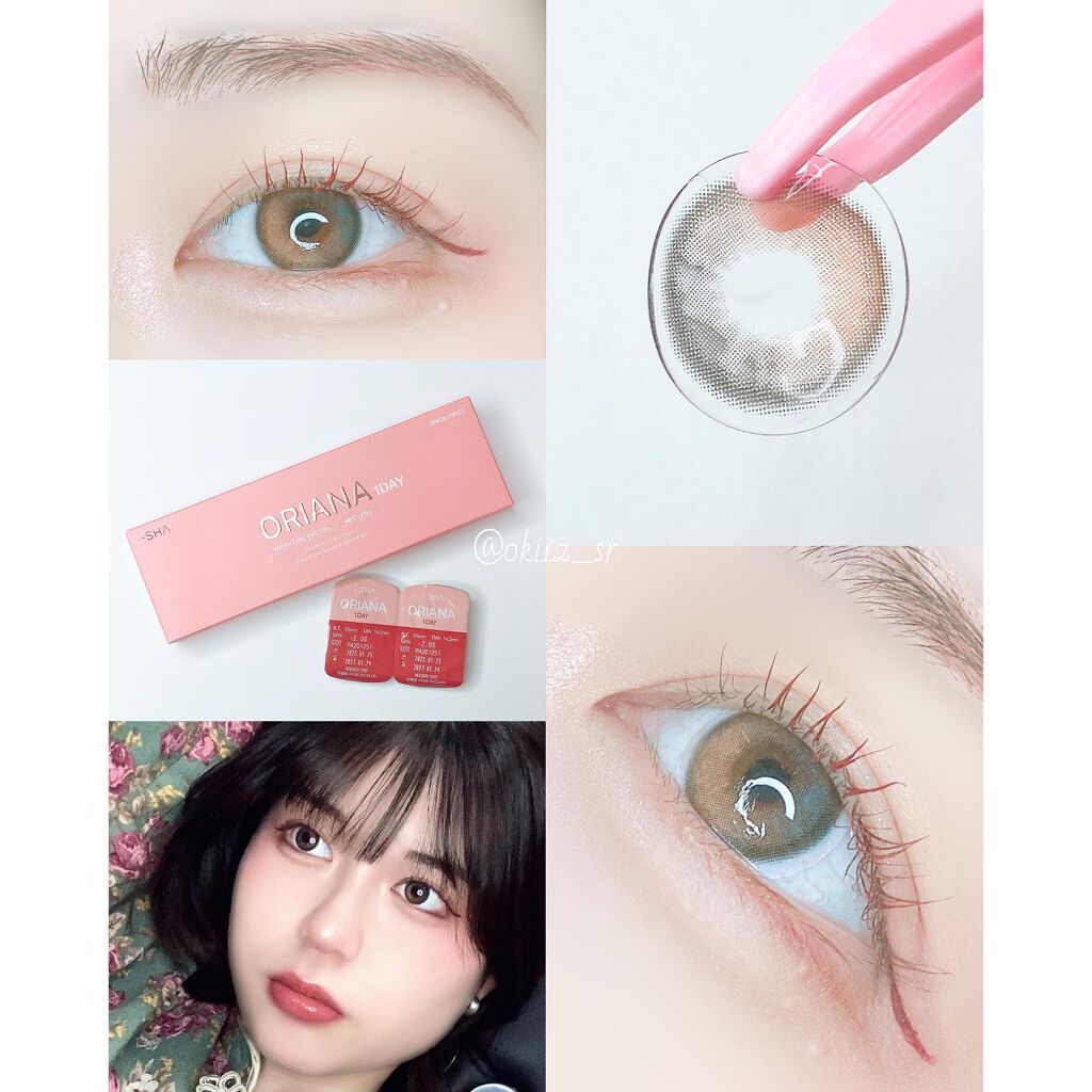i-sha Oriana/蜜のレンズ/カラーコンタクトレンズを使ったクチコミ(5枚目)
