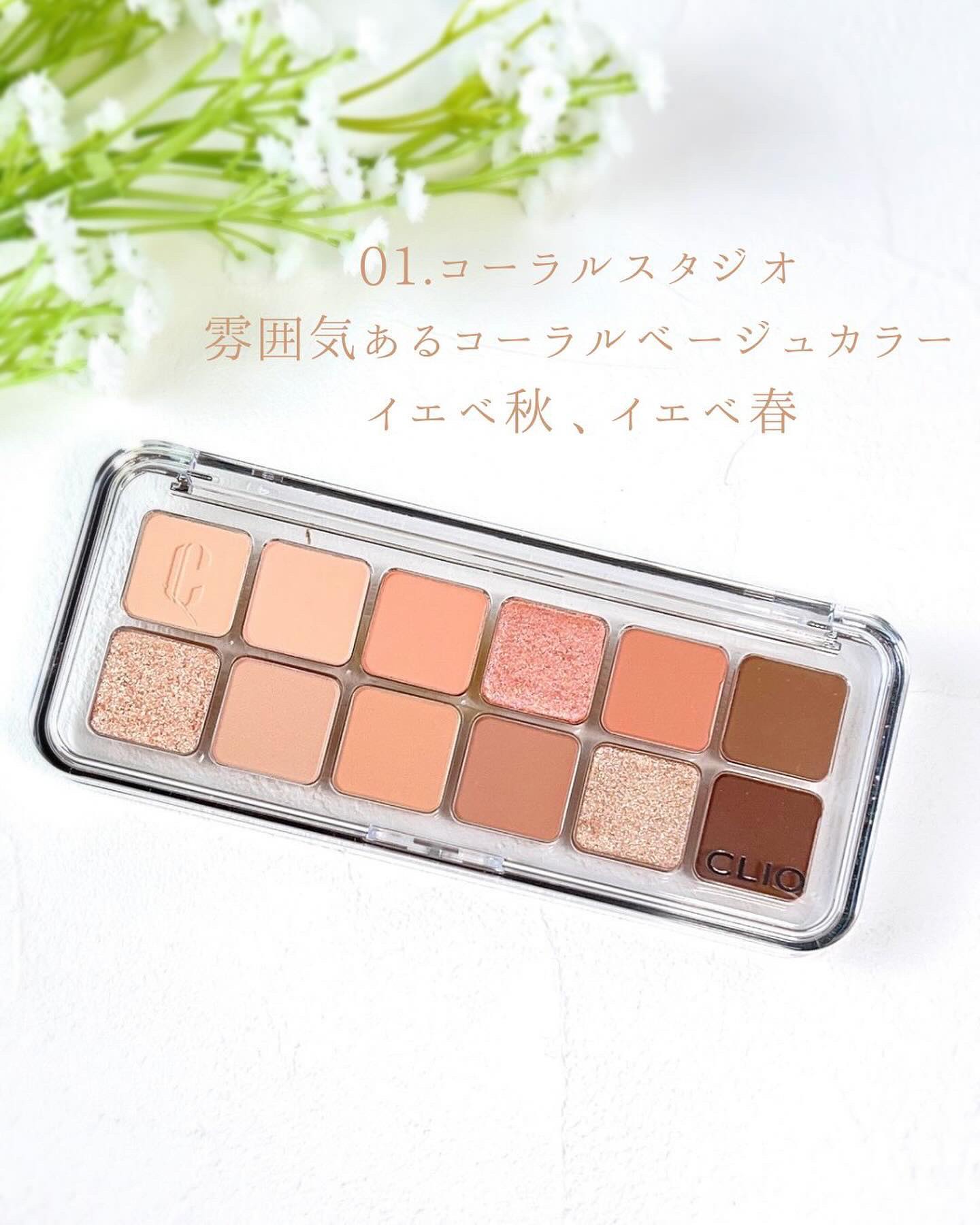 プロ アイ パレット エアー/CLIO/アイシャドウパレットを使ったクチコミ（2枚目）