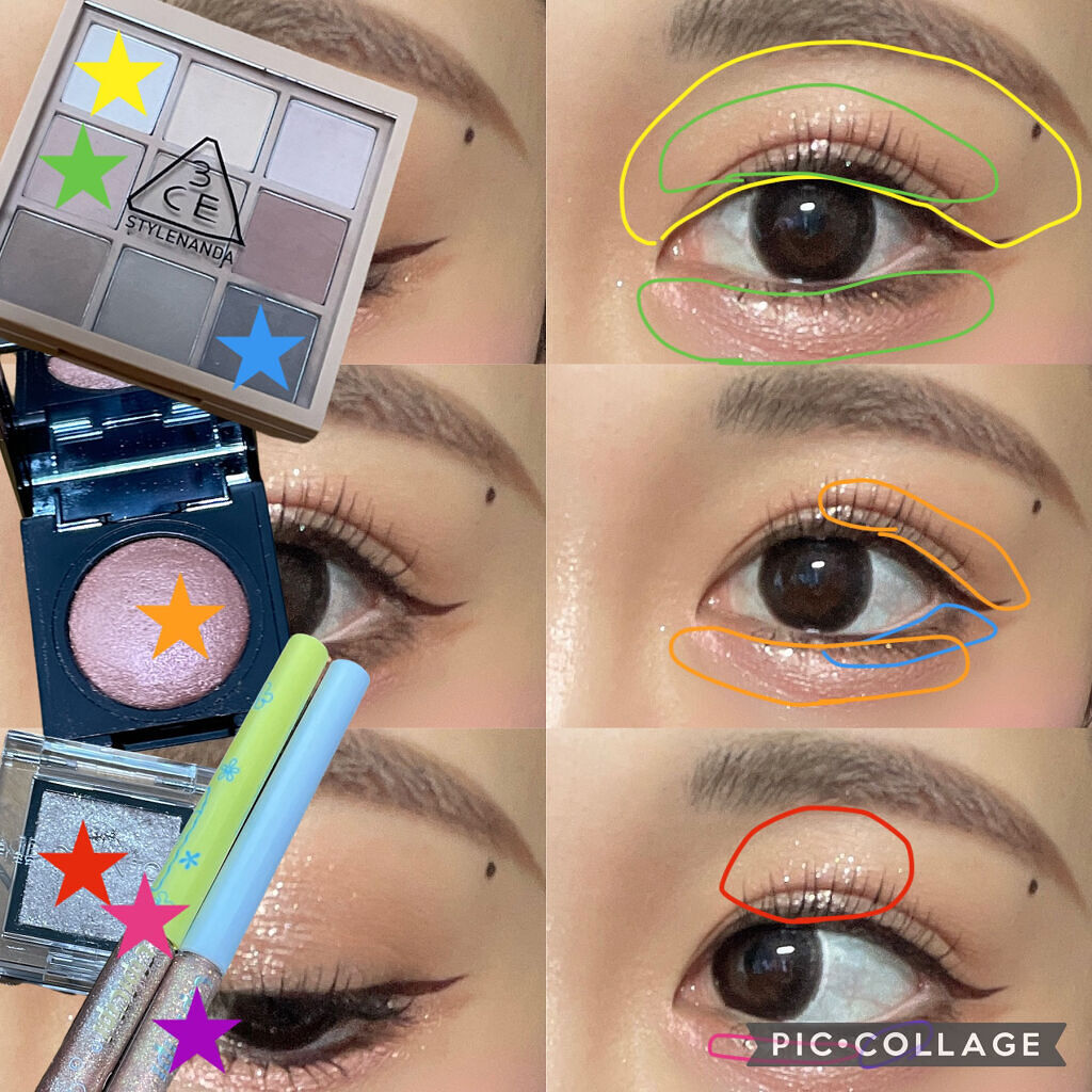 3CE マルチアイカラーパレット/3CE/アイシャドウパレットを使ったクチコミ（3枚目）