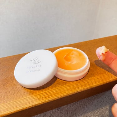 MELLIFE BALM CLEANSEのクチコミ「メリフ バームクレンズ トラベルサイズ


W洗顔不要です。

まつエクにも使えて便利ですね。.....」（2枚目）