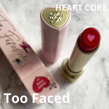 トゥー フェム ハート コア リップスティック/Too Faced/口紅を使ったクチコミ（1枚目）