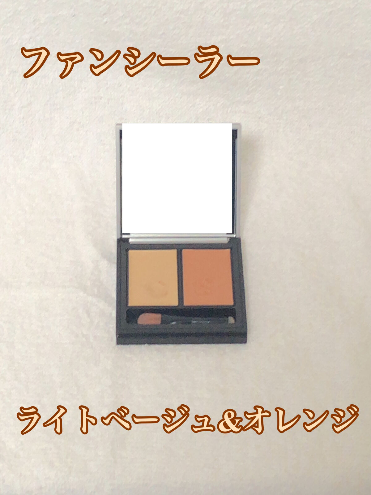 &be ファンシーラー/＆be/パレットコンシーラーを使ったクチコミ（2枚目）