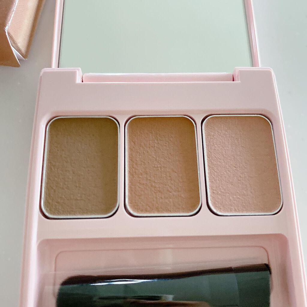  フーミー アイブロウパウダー c.b シナモンブラウン【WEB限定】/WHOMEE/パウダーアイブロウを使ったクチコミ（2枚目）