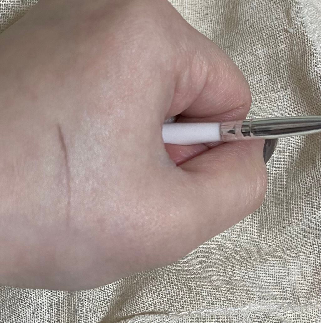 ネイルブラシ フレンチ/DAISO/ネイル用品を使ったクチコミ(4枚目)