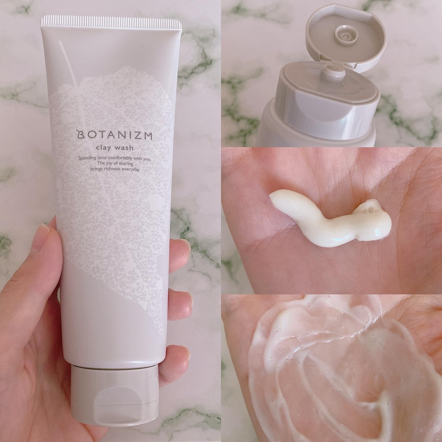 クレイウォッシュ/ボタニズム /洗顔フォームを使ったクチコミ（2枚目）