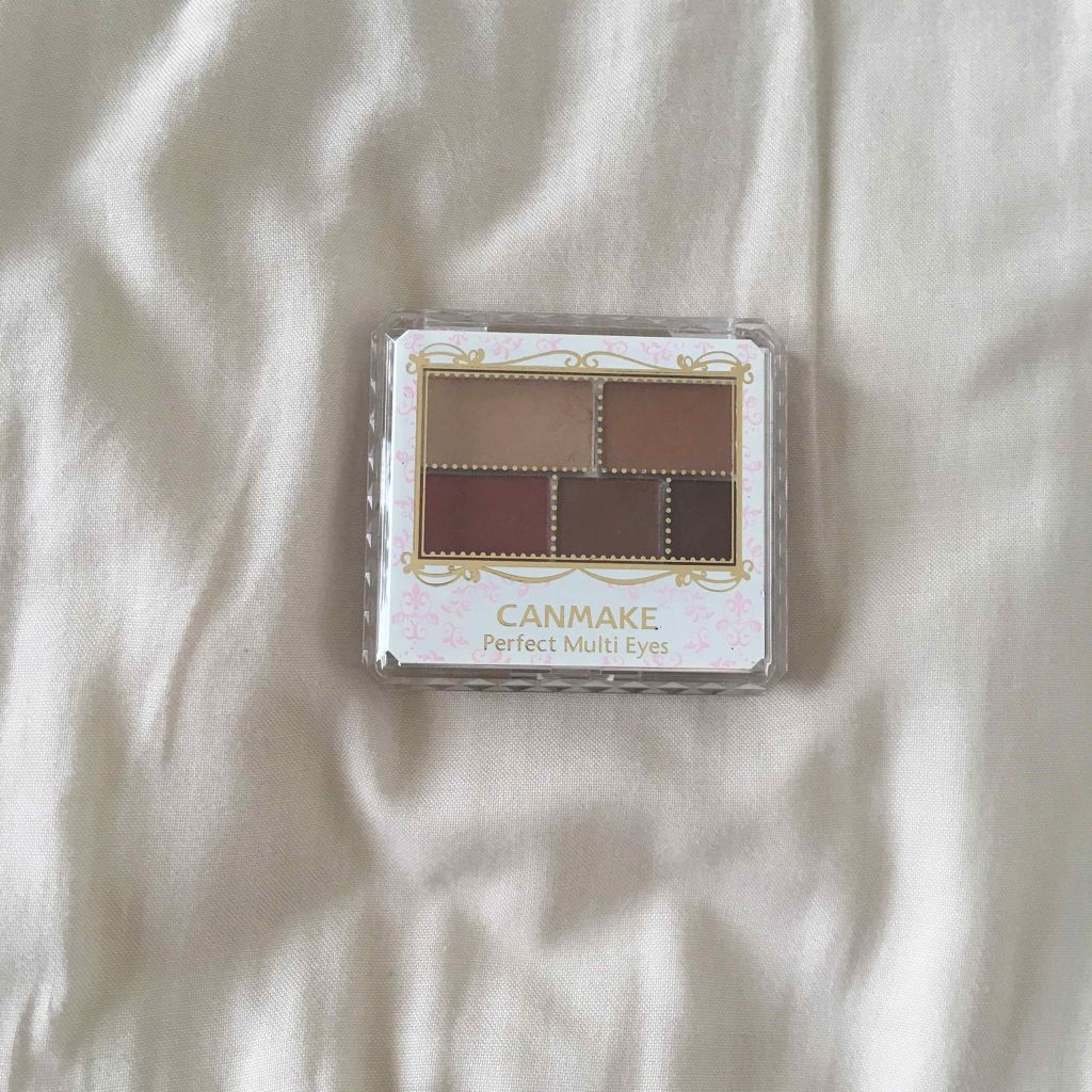 パーフェクトマルチアイズ/キャンメイク/アイシャドウパレットを使ったクチコミ(1枚目)