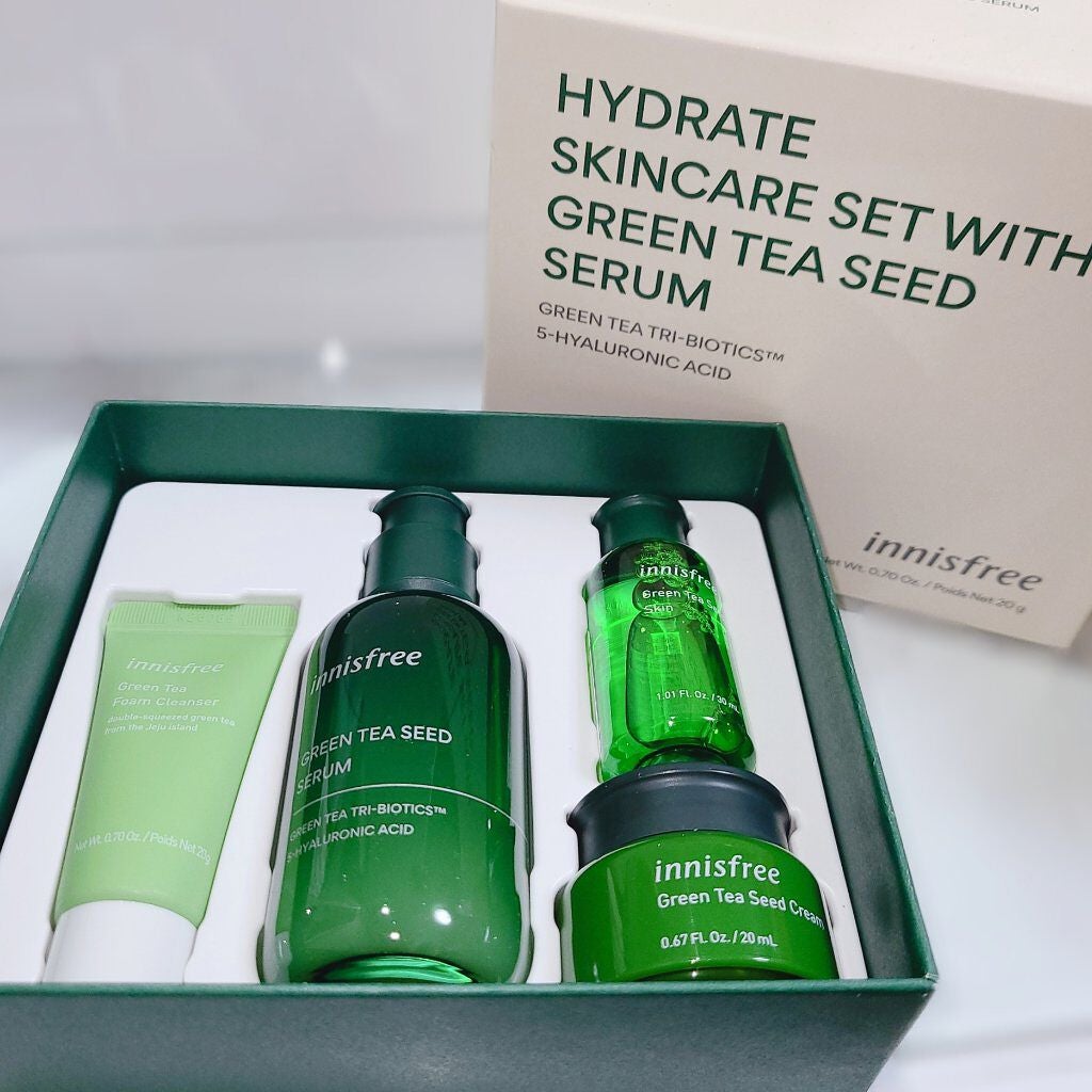 グリーンティーシード クリーム/innisfree/フェイスクリームを使ったクチコミ(2枚目)