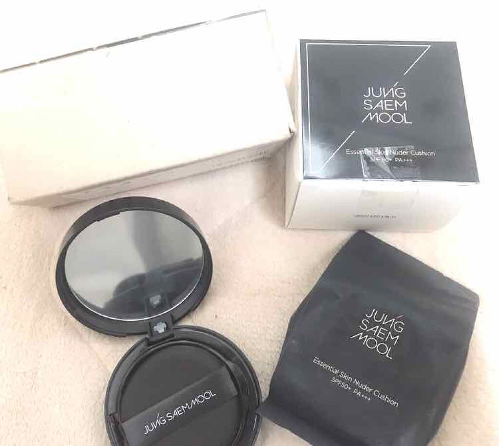 エッセンシャル スキン ヌーダー クッション/JUNG SAEM MOOL/クッションファンデーションを使ったクチコミ(2枚目)