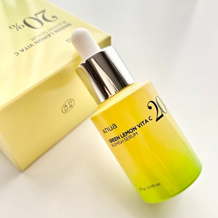 グリーンレモン ピュアビタC セラム/Anua/美容液を使ったクチコミ(4枚目)