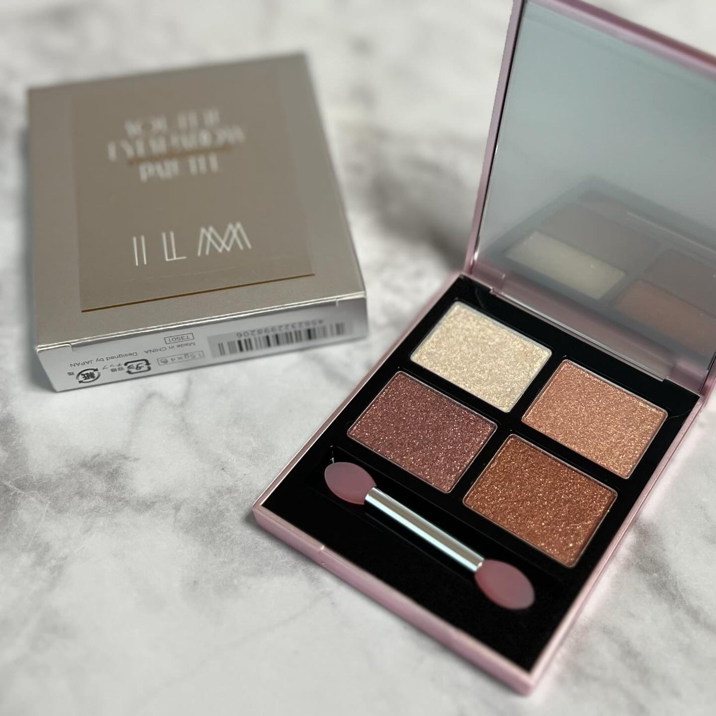 アイシャドウパレット/ILM/アイシャドウパレットを使ったクチコミ(4枚目)