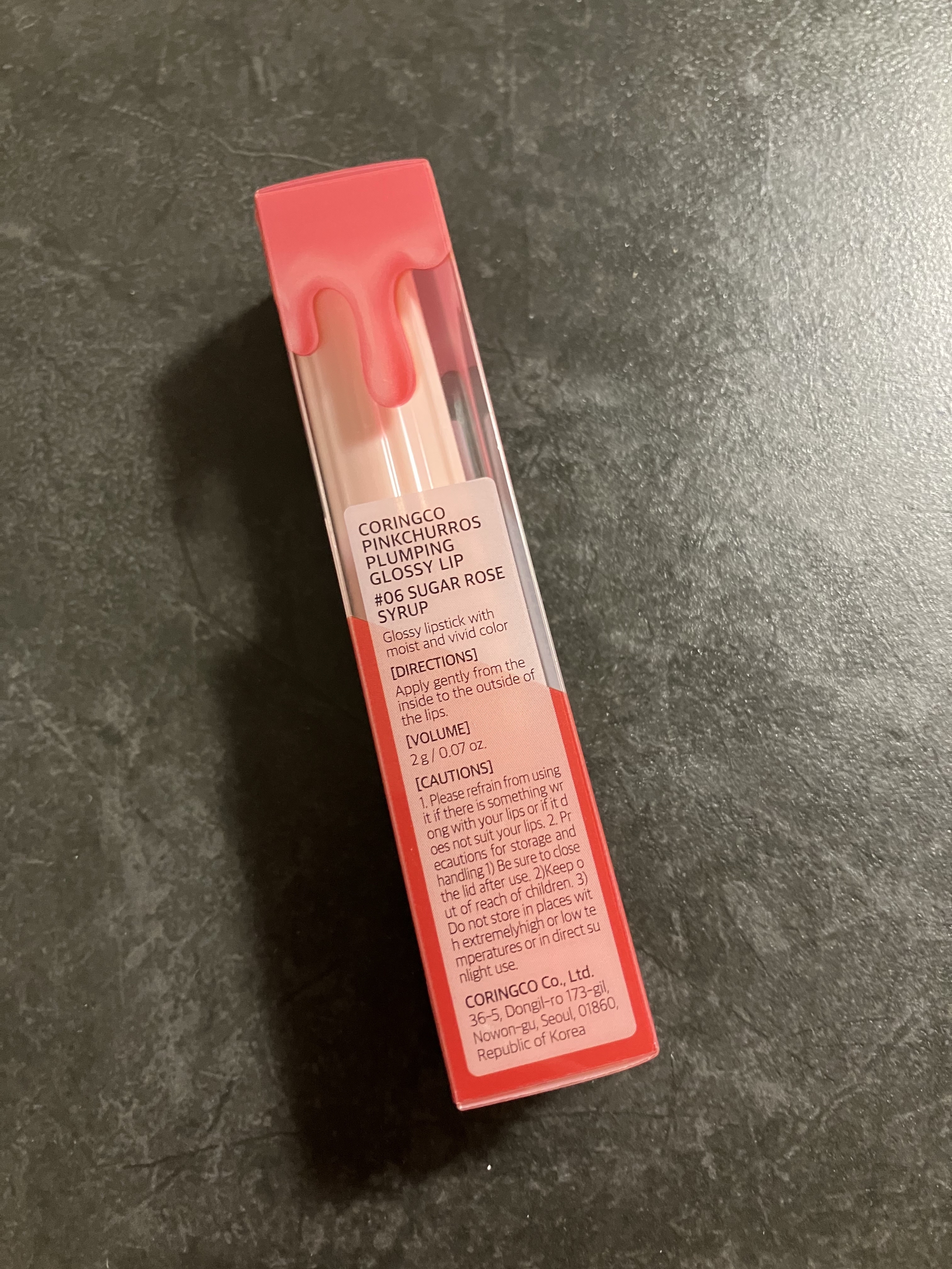 ピンク チュロス プランピング グローシーリップ/CORINGCO/口紅を使ったクチコミ（1枚目）