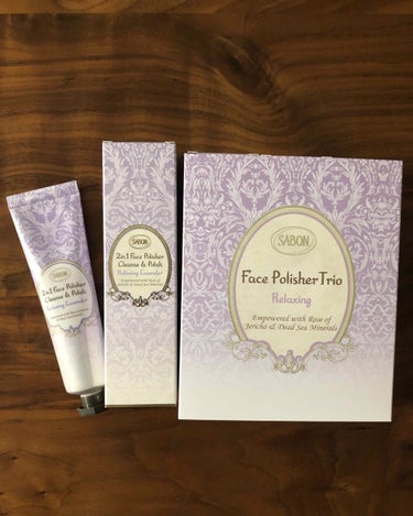 SABON
フェイスポリッシャー　リラクシング


リニューアルしたサボンのフェイスポリッシャー
ネットではジャータイプしかなくて←店頭ではどうだったのかはわかりませんが
家の在庫が尽きて1週間
チュー