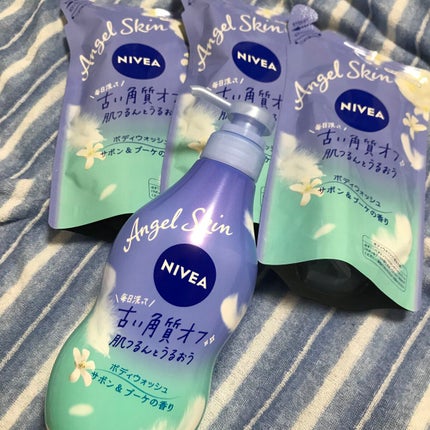 エンジェルスキン ボディウォッシュ サボン&ブーケの香り/ニベア/ボディソープを使ったクチコミ(1枚目)