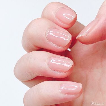 Shジェルネイル ライト対応 セリアの口コミ 超優秀 100均で買えるおすすめマニキュア ナチュラル 美人爪にな By アヤ 乾燥肌 10代後半 Lips