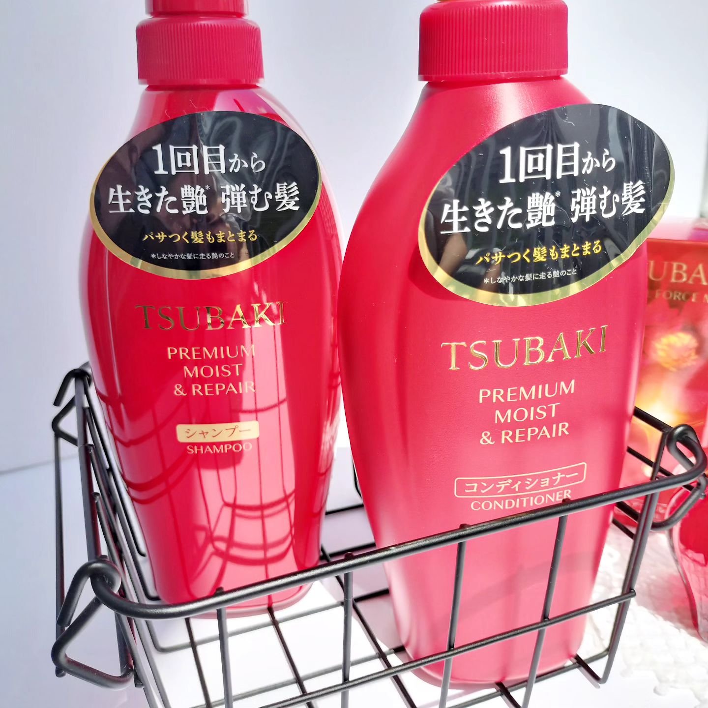 TSUBAKI プレミアム モイスト＆リペア シャンプー/コンディショナー コンディショナー（450mL）/TSUBAKI/市販シャンプーを使ったクチコミ（2枚目）