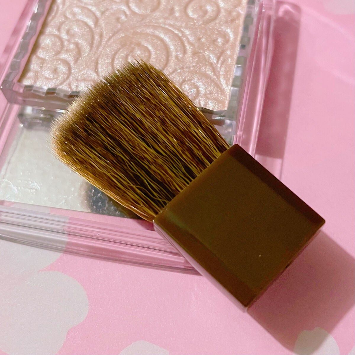 パールグロウハイライト/CEZANNE/パウダーハイライトを使ったクチコミ(3枚目)